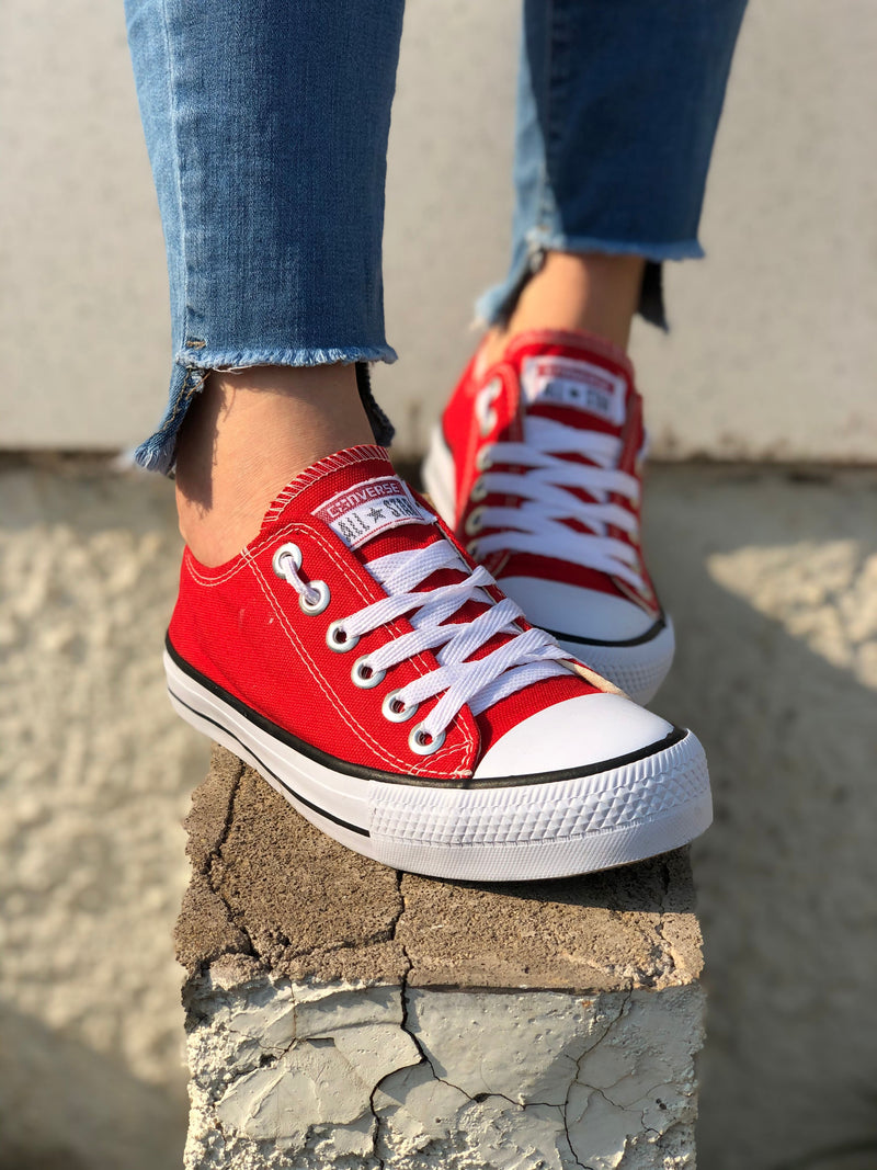 Tênis Unisex All Star Premium Cano Baixo