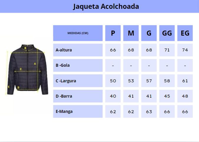 JAQUETA ACOCHOADA 2 em 1 PREMIUM
