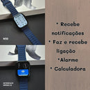 Relógio Inteligente Smartwatch Kalobee Watch N10 46mm com 3 Pulseiras
