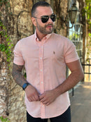 Camisa Social Premium Masculina Manga Curta