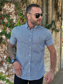 Camisa Social Premium Masculina Manga Curta