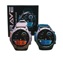 SMARTWATCH WEARZONE BRAVE | GPS | 5ATM Aprova de água do mar | Resistência IP69k