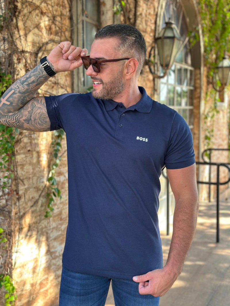 CAMISA POLO MASCULINA HB PREMIUM