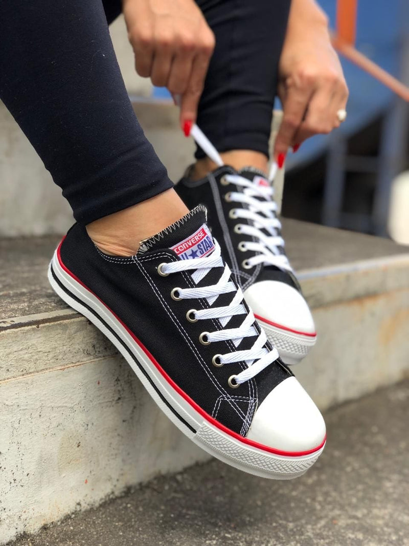 Tênis Unisex All Star Premium Cano Baixo